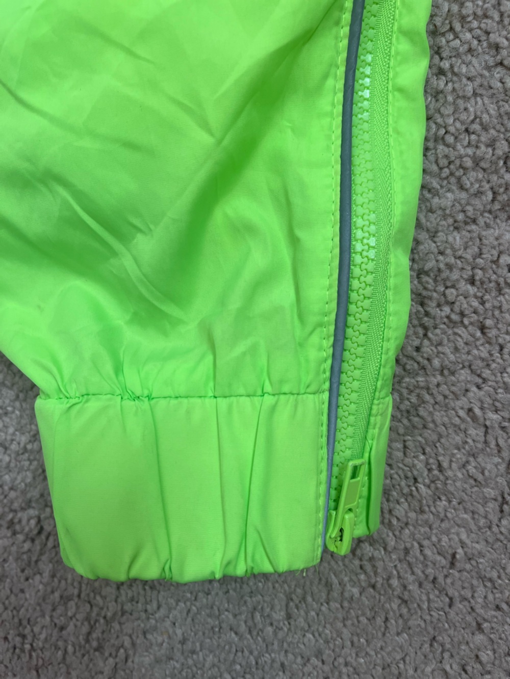 Retro Neon Colorblock Track Pants Joggers Womens Small Lined Y2K Athleisure NWT - Picture 5 of 11